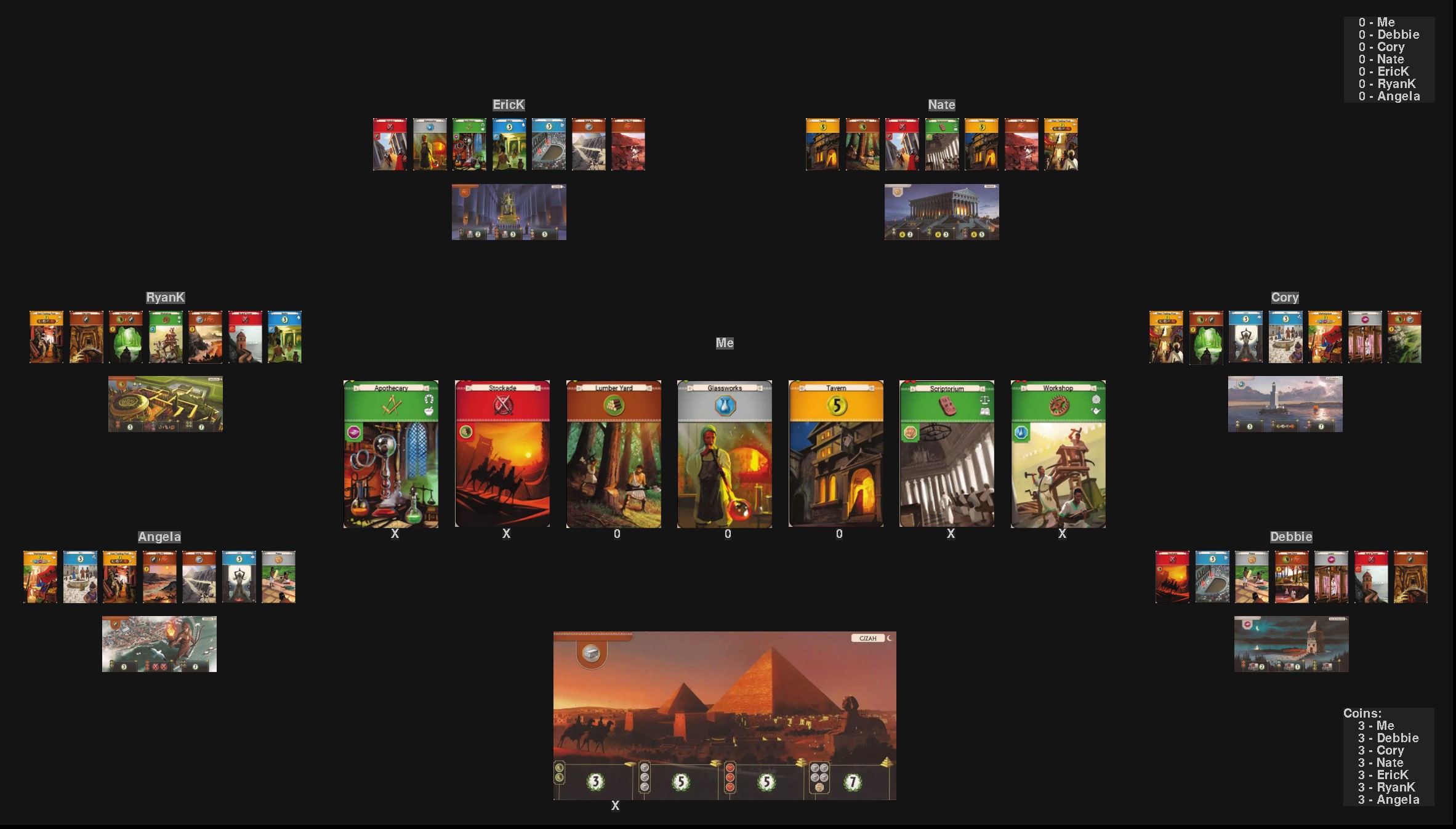 Online Board Games and Simulators